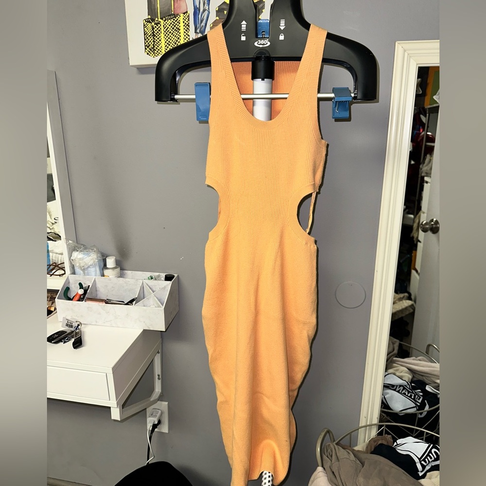 Orange Abercrombie dress